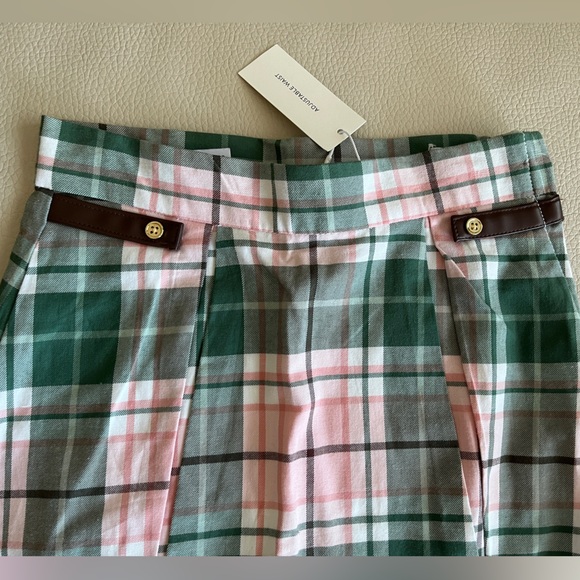 NWT - Janie and Jack Girls’ Pleated Plaid Skirt - Size 6Y - Picture 2 of 9